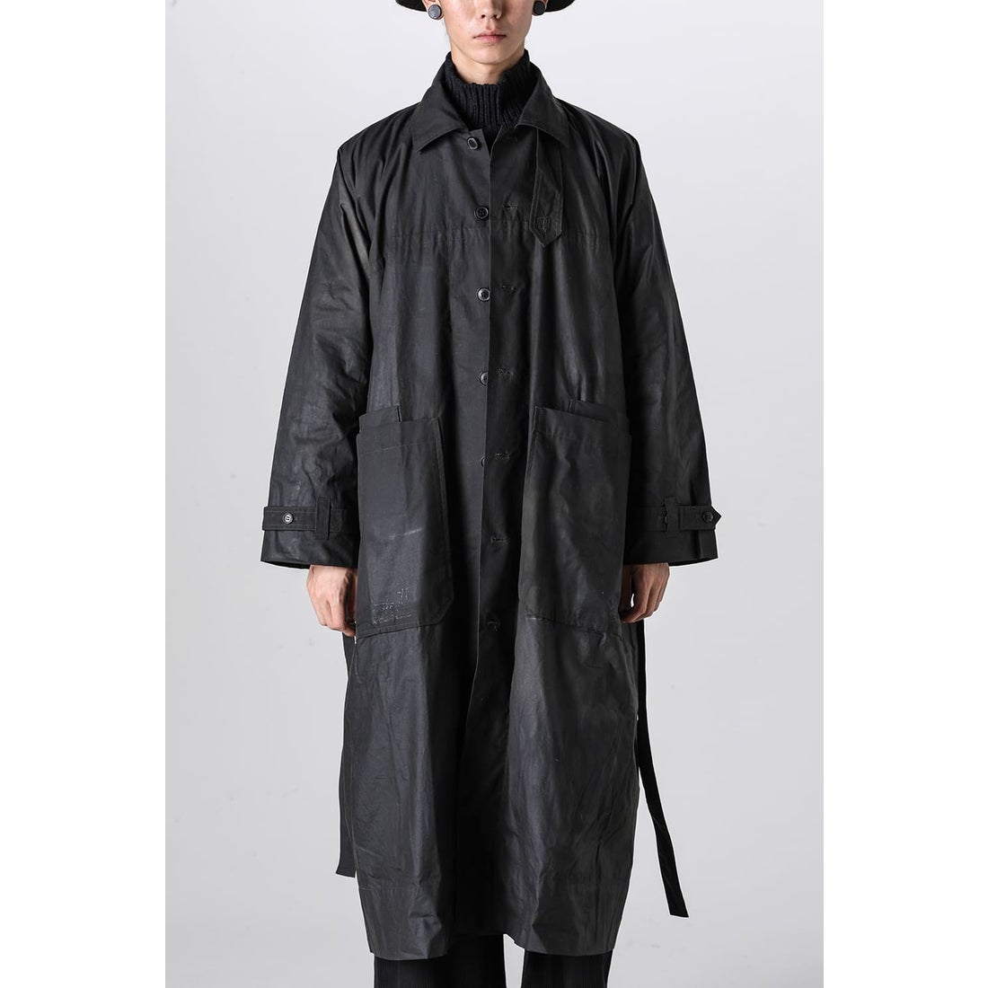 ヤンヤンヴァンエシュ JAN-JAN VAN ESSCHE COAT#26 Waxed Cotton