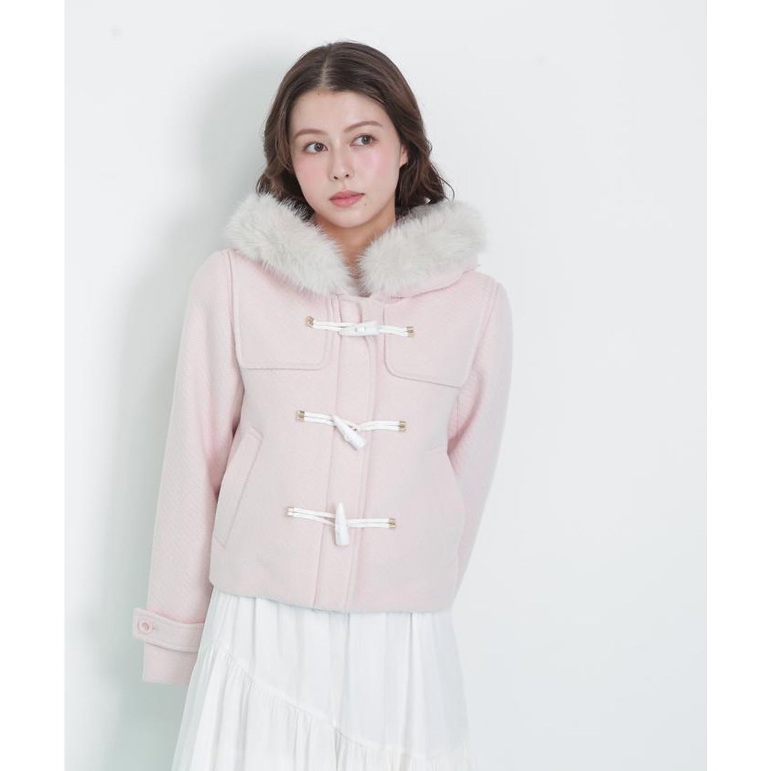 ジルバイジルスチュアート JILL by JILLSTUART フェイクファー付