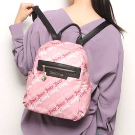 ジューシークチュール Juicy Couture ☆ピンクロゴプリント柄リュック