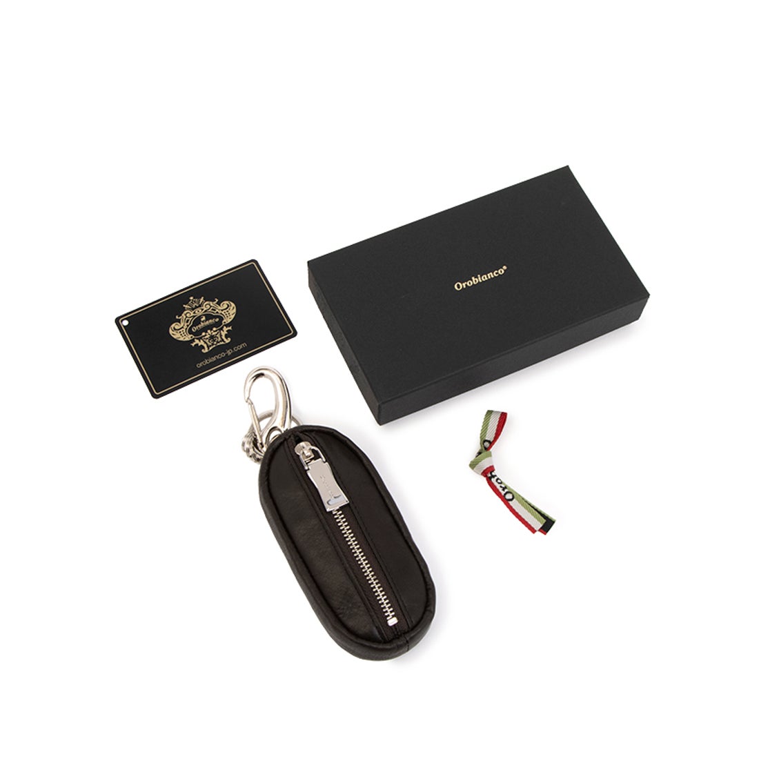 楕円形キーケース （05ブラック） -オロビアンコ(Orobianco)公式通販サイト
