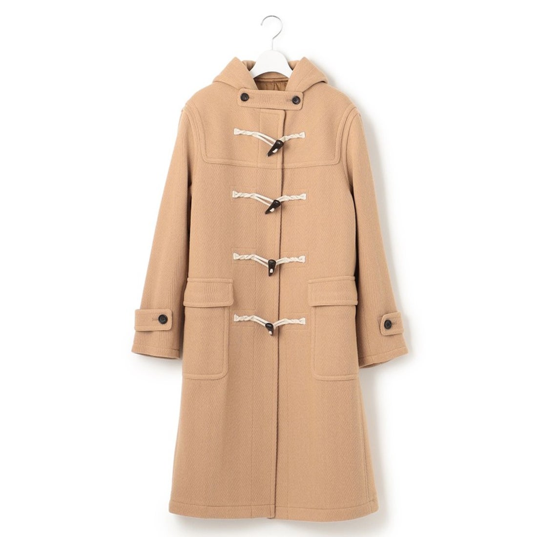 ニジュウサンク チイサイサイズ 23区 S ヘリンボーン ダッフルコート