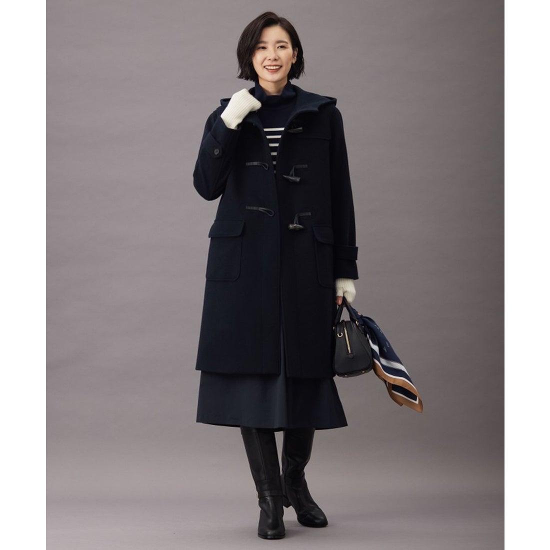 ジェイ プレス レディス オオキイサイズ J.PRESS LADIES L Jackal 140s