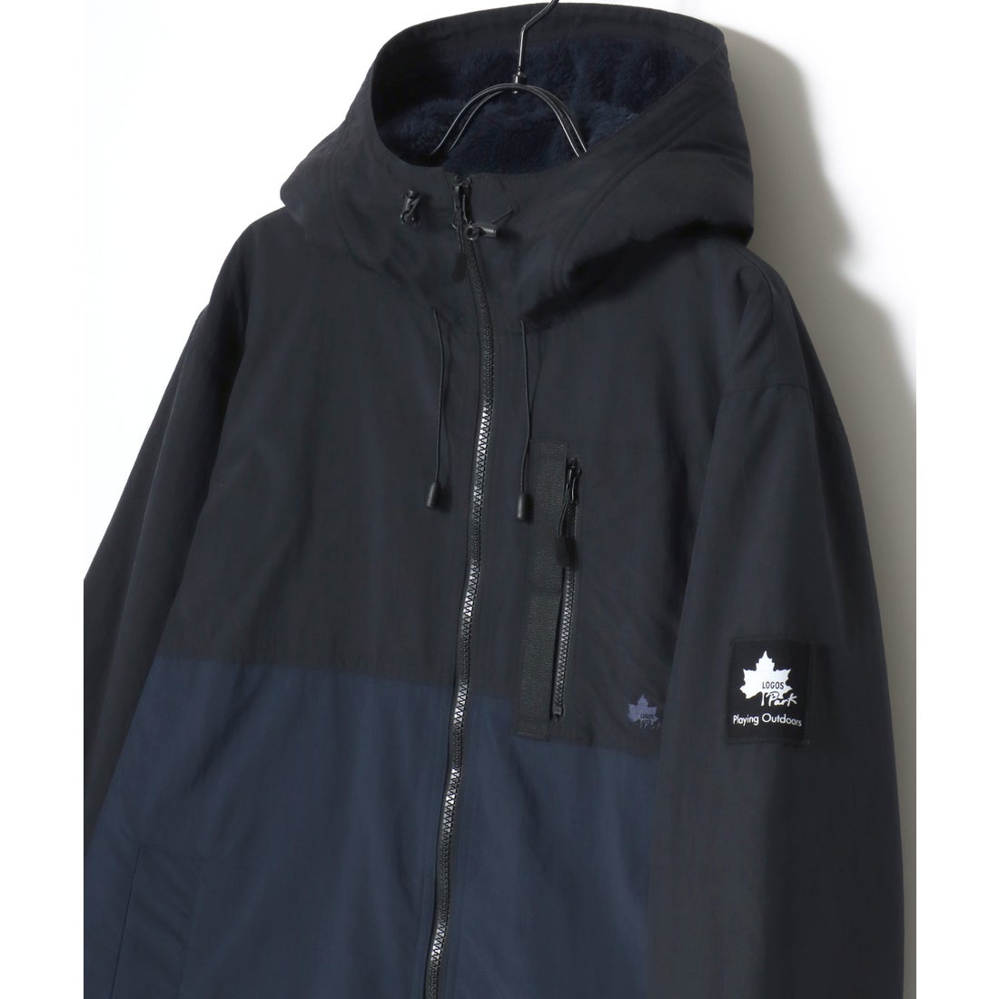 Lazar LOGOS/ロゴス MOUNTAIN PARKA/撥水 裏フリース ロゴ ワン