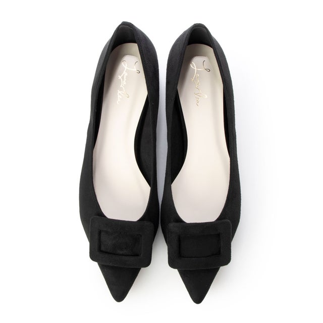 ポインテットトゥバレエシューズ(B4102A) （レオパードS） -レディース