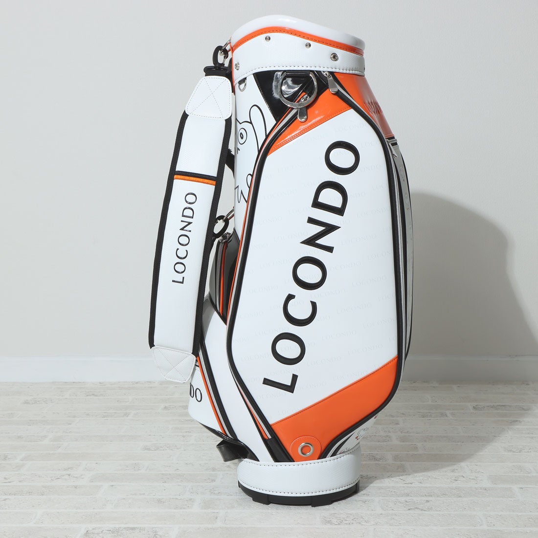 ロコンド ゴルフ LOCONDO GOLF ゴルフキャディバッグ （ホワイト