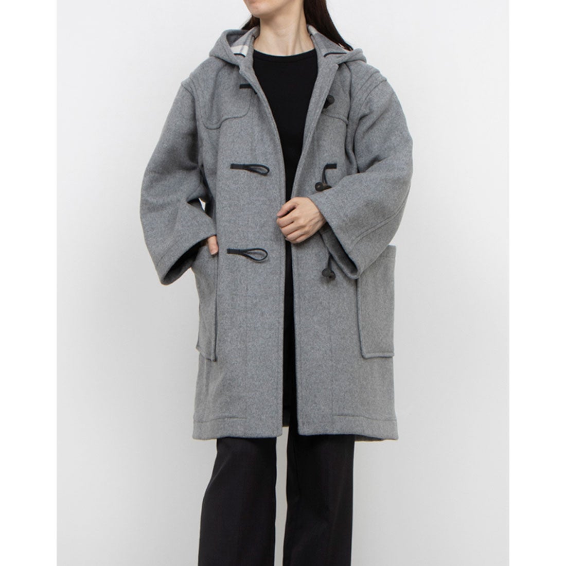 ロンドントラディション LONDON TRADITION ダッフルコート （Lt Grey