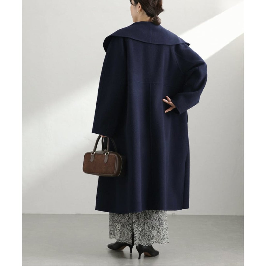 ラ トータリテ La Totalite 《予約》リバーロングコート （ネイビー