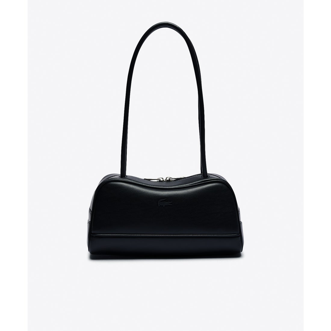 ラコステ LACOSTE ローラレザーショルダーバッグ（ブラック） -靴
