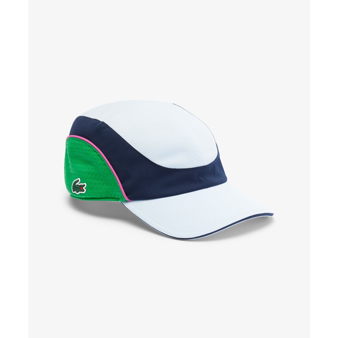 ラコステ LACOSTE 配色パネルテニスキャップ （ライトブルー） -靴