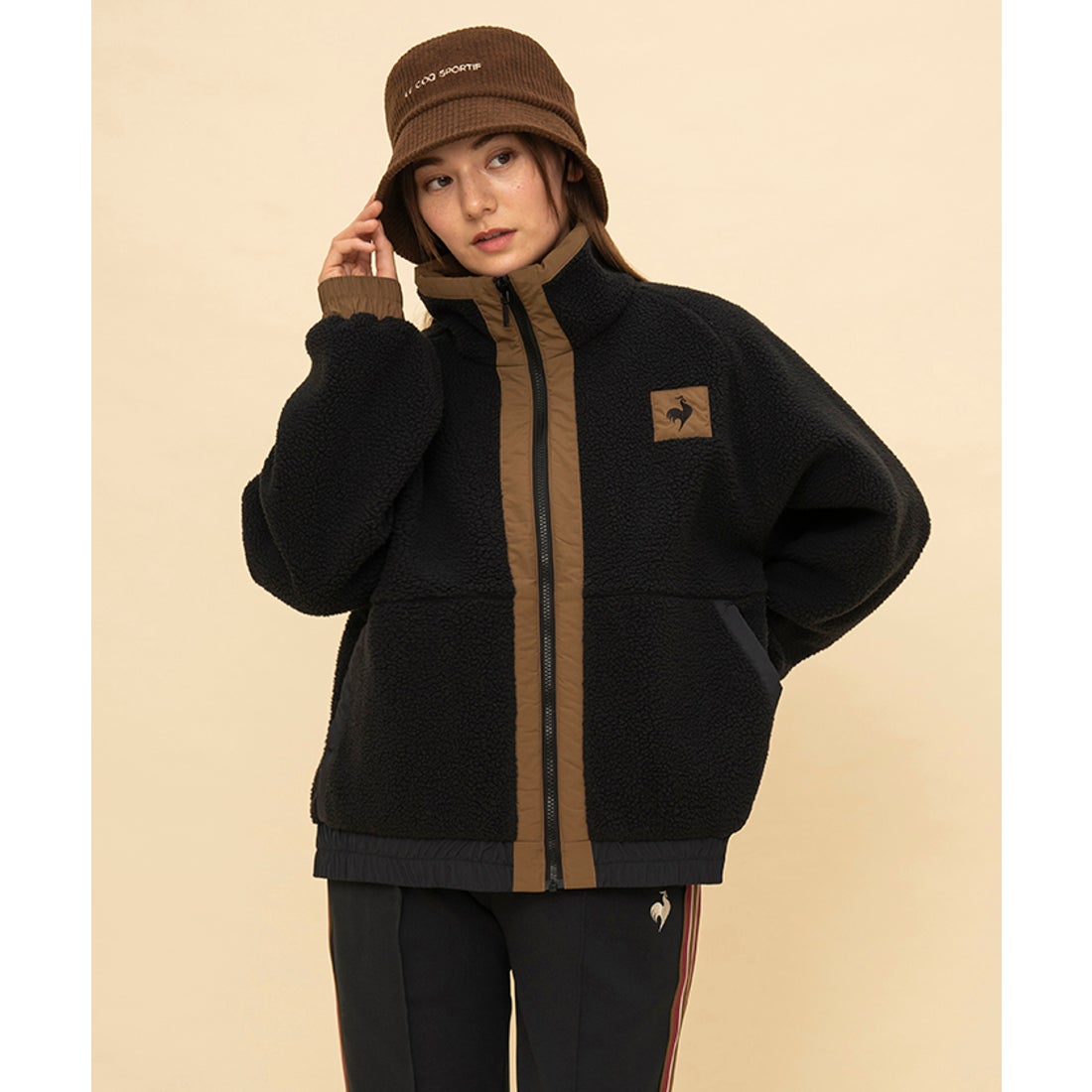 le coq sportif 【防風】リバーシブルフリース -デサントストア