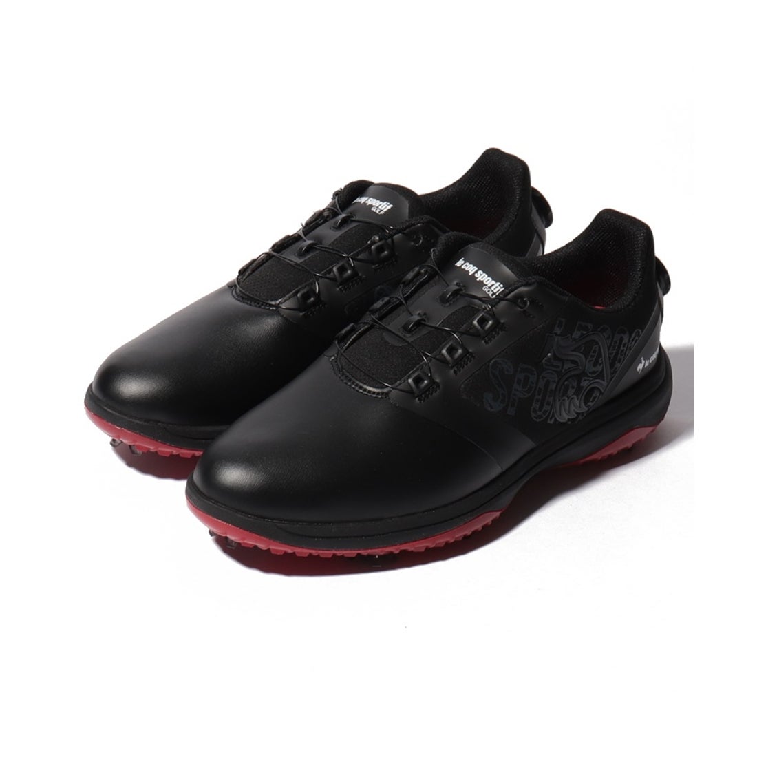 le coq sportif golf ダイヤル式ゴルフシューズ(スパイクタイプ/3E相当
