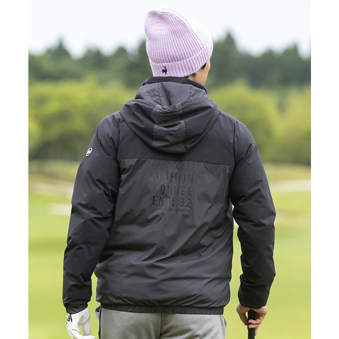 le coq sportif golf フード付き中わたブルゾン -デサントストア