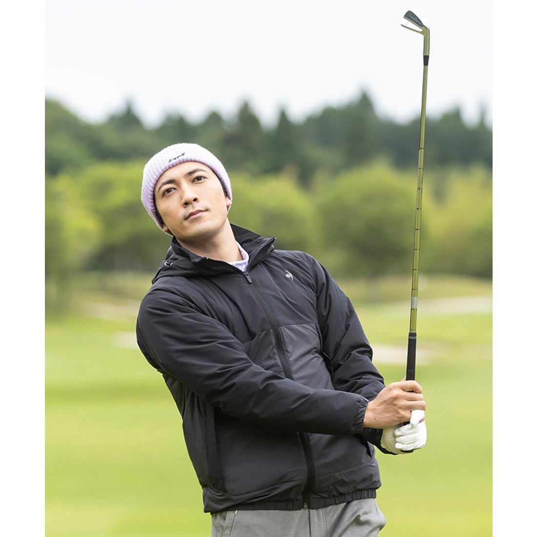 le coq sportif golf フード付き中わたブルゾン -デサントストア