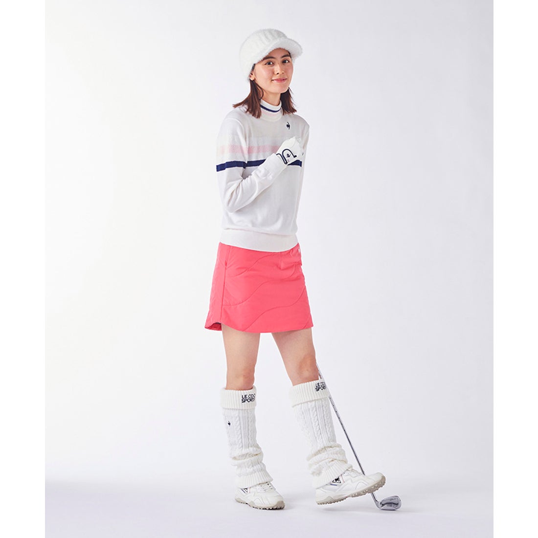 le coq sportif golf レッグウォーマー -デサントストア-DESCENTE STORE-