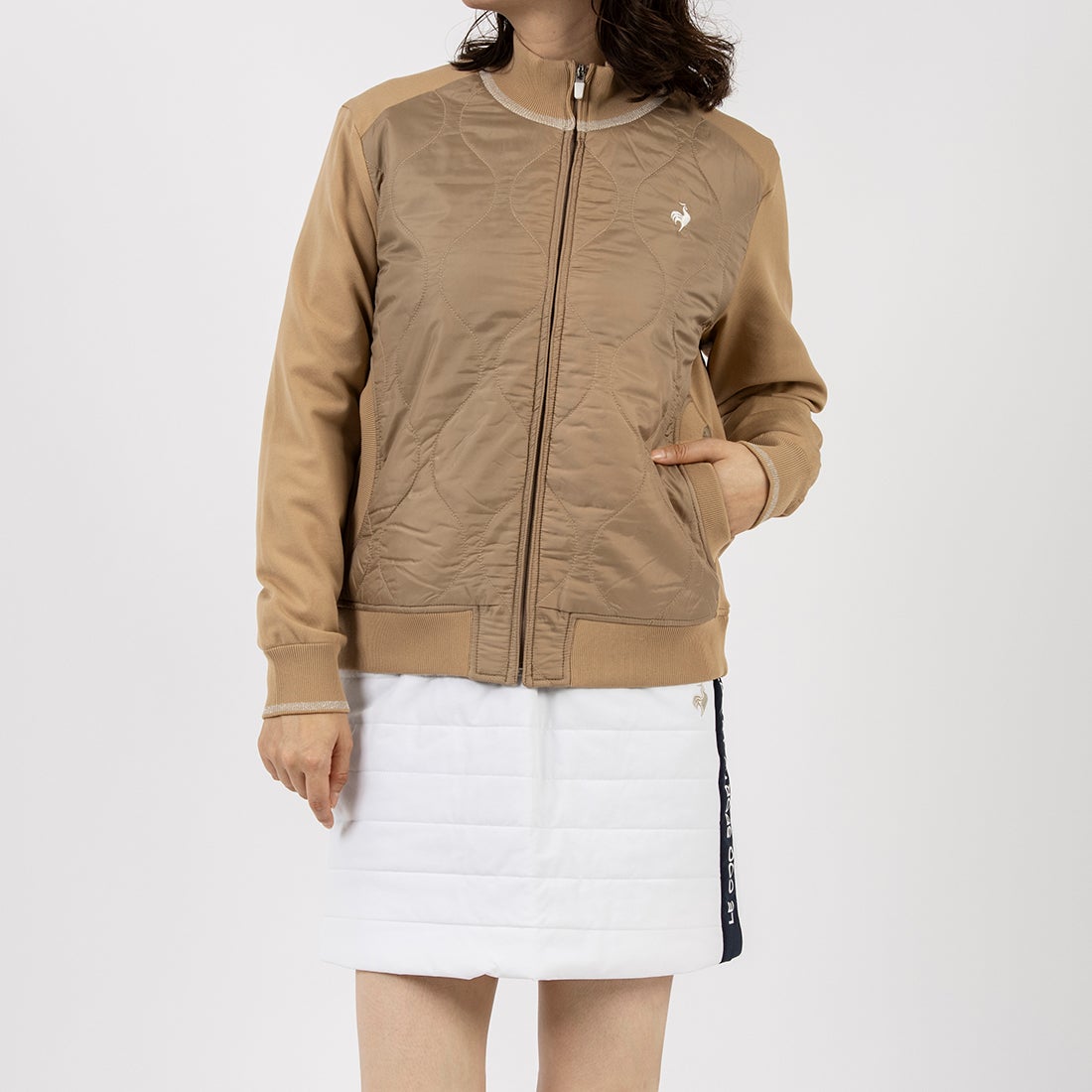 le coq sportif golf ハイブリッドニットブルゾン -デサントストア