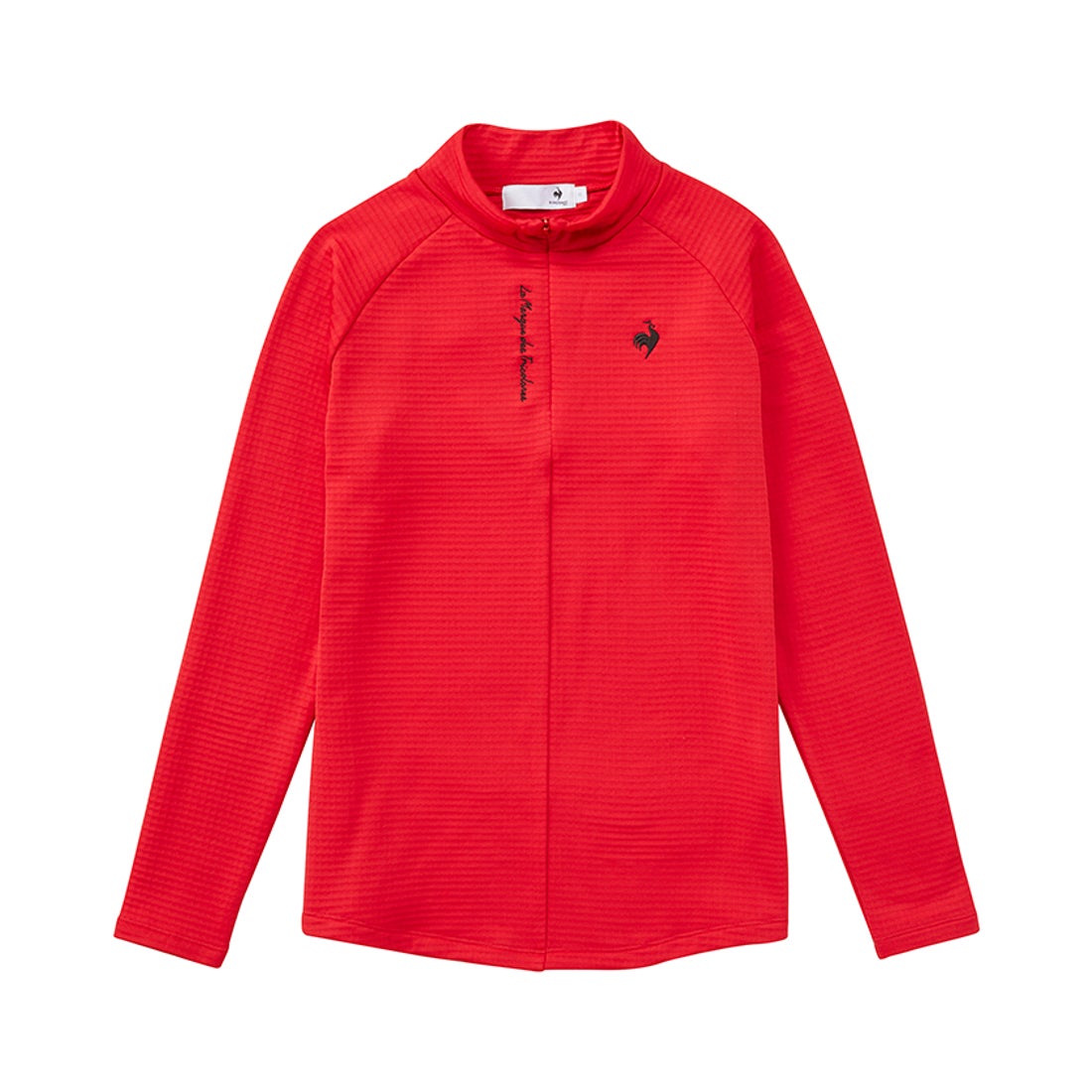 le coq sportif golf 【ストレッチフォーサー】長袖裏グリッドモック