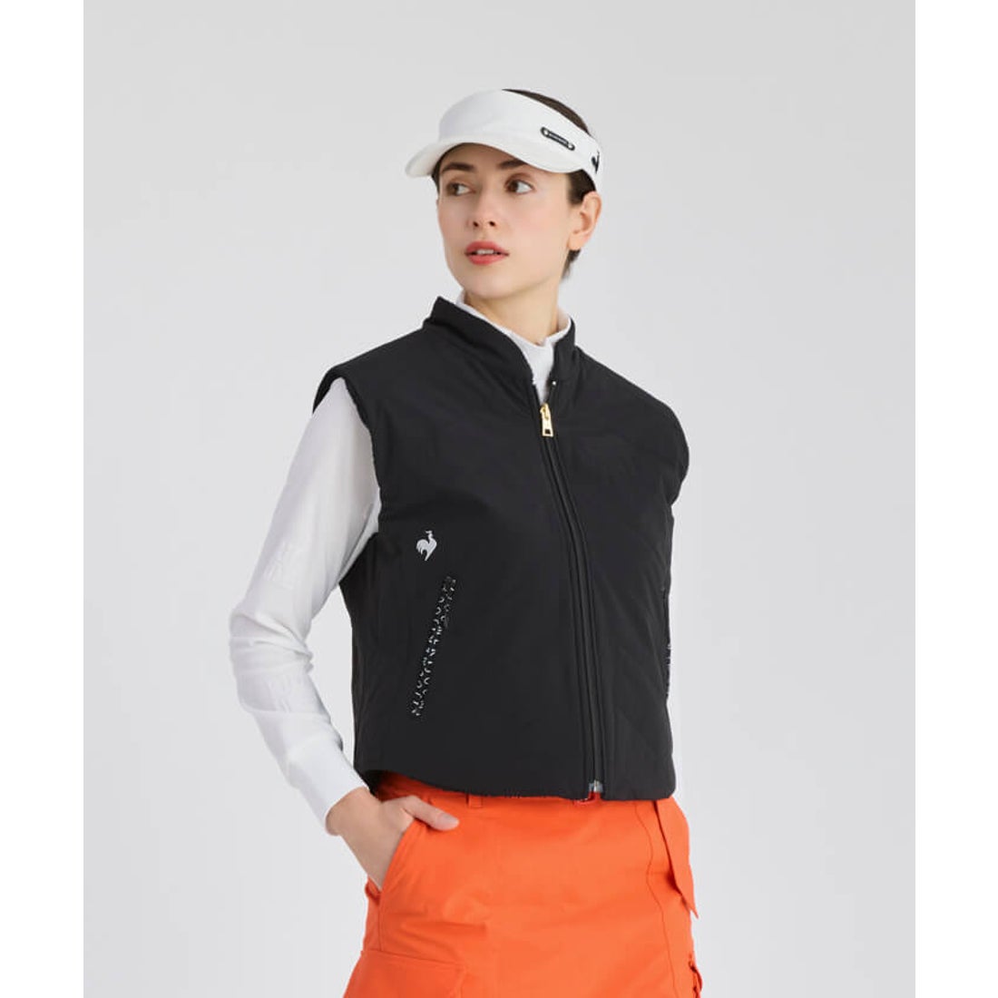le coq sportif golf 【RIJOUME】ボアフリースベスト -デサントストア