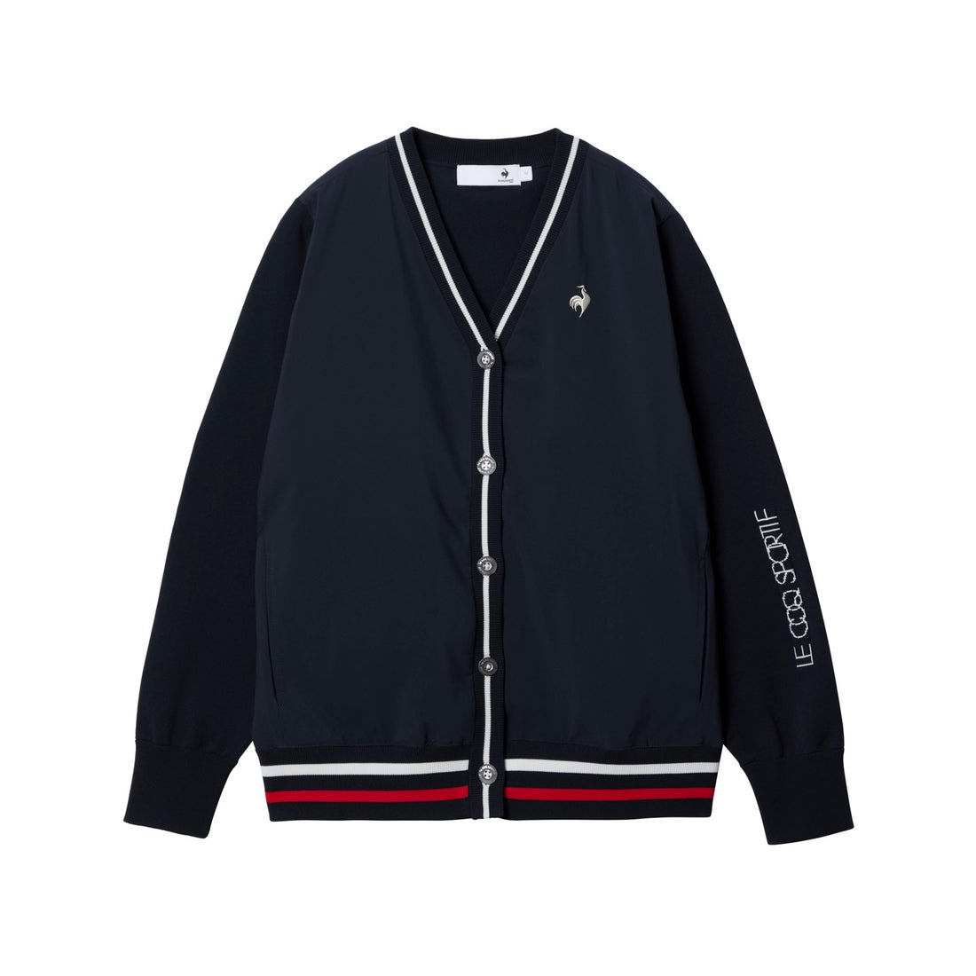 ルコックスポルティフ ゴルフ le coq sportif golf カーディガン