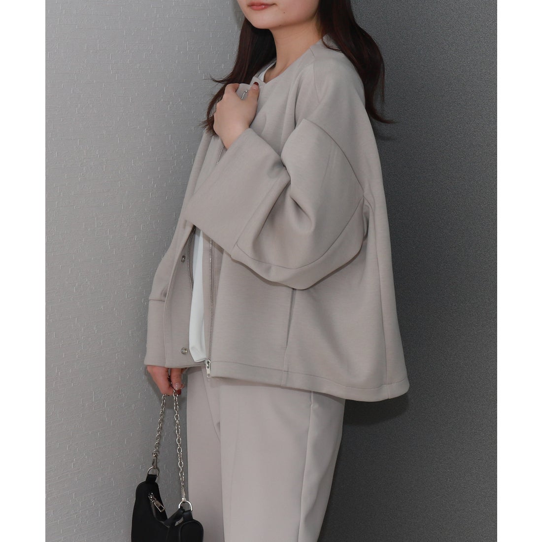 リベル モア libelle more ダンボールポンチコクーンノーカラー