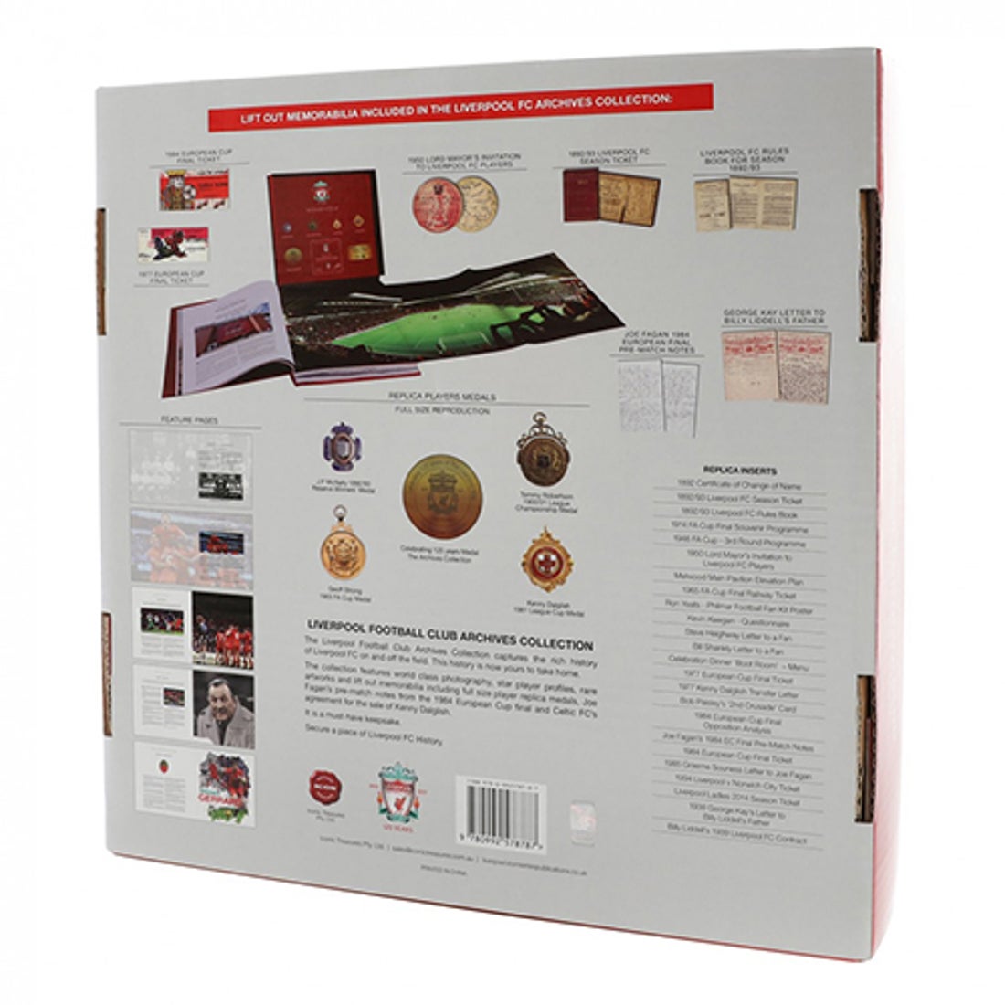 Liverpool FC リバプール 125周年記念ブック＆メダルセット A11126 他