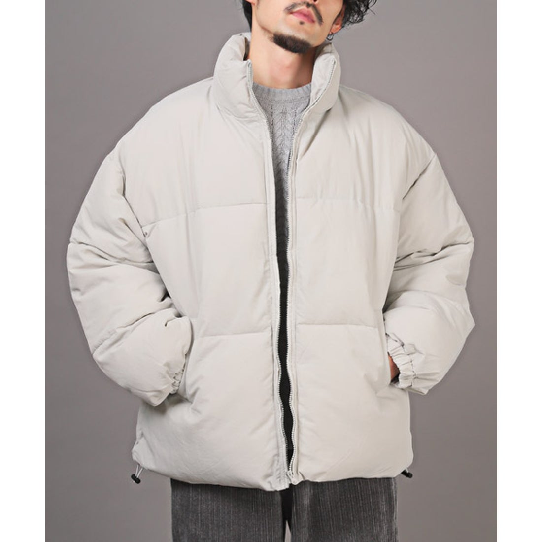 ラグスタイル LUXSTYLE 中綿ナイロンジャケット/中綿ジャケット メンズ