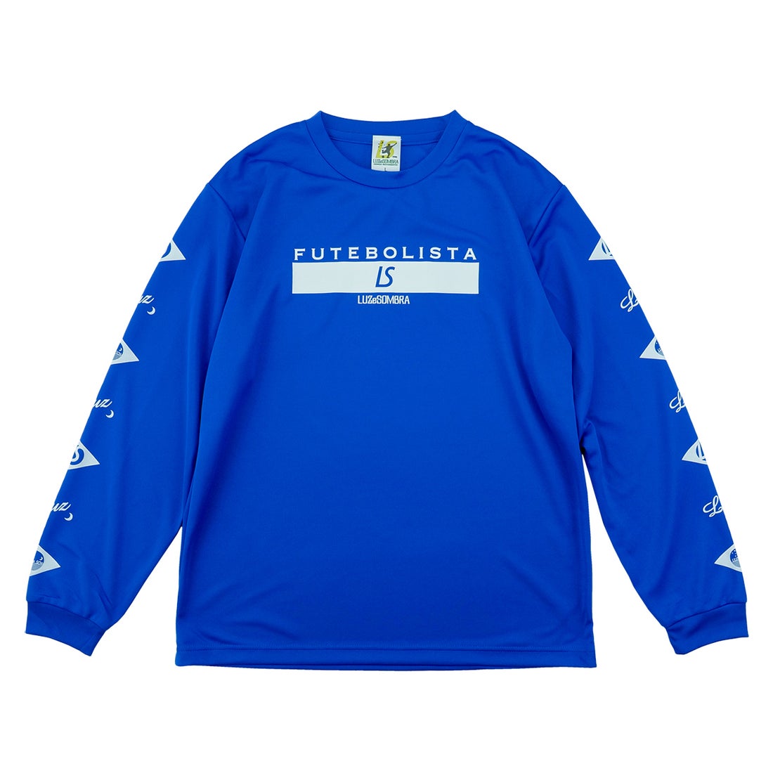LUZeSOMBRA サイドロゴ プラシャツ 長袖(ブルー)【☆LUZeSOMBRA