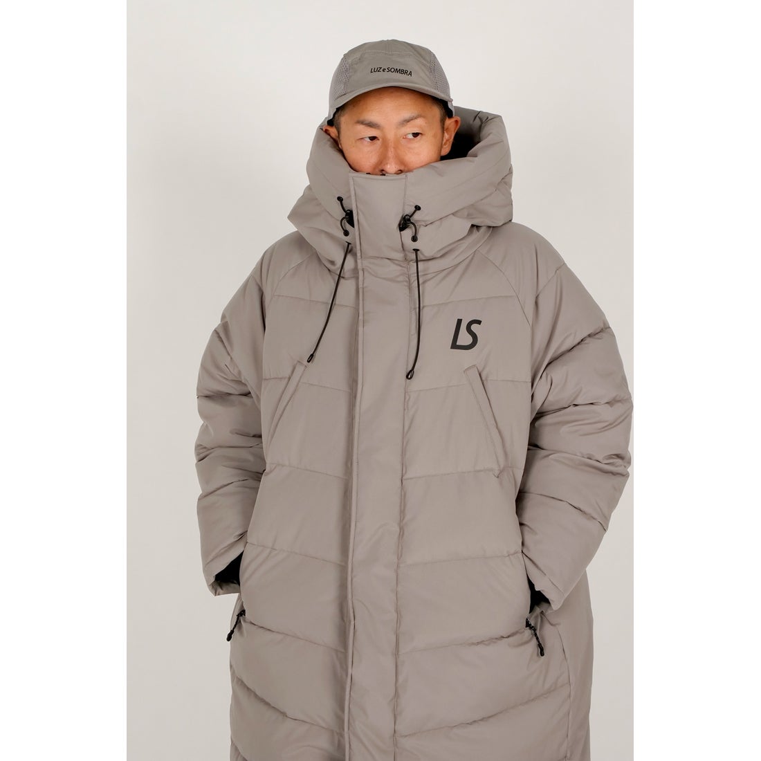 LUZeSOMBRA TWM LIGHTTECH BENCH COAT(ライトグレー)【☆LUZeSOMBRA