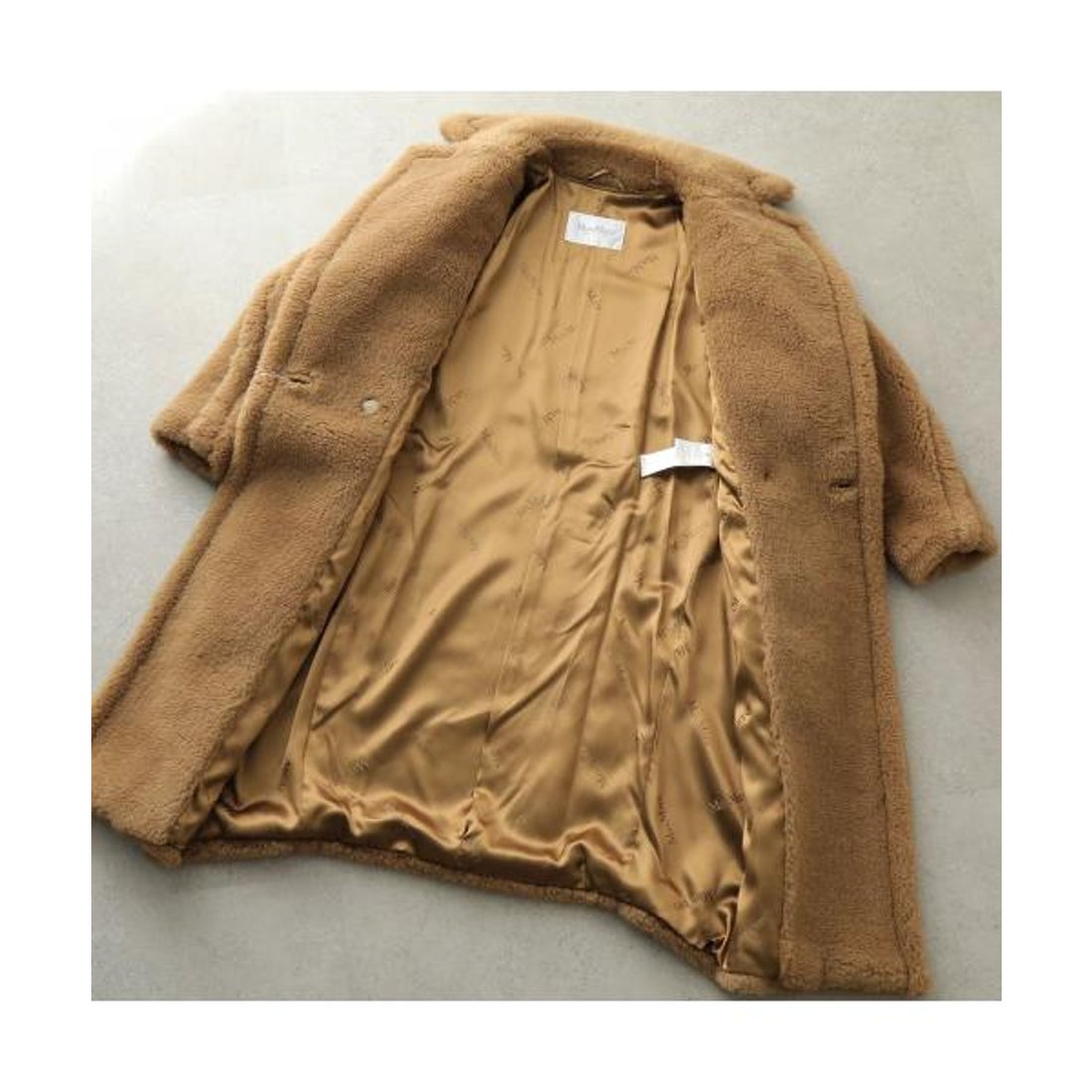 マックスマーラ Max Mara MAX MARA ファーコート TEDDY キャメル