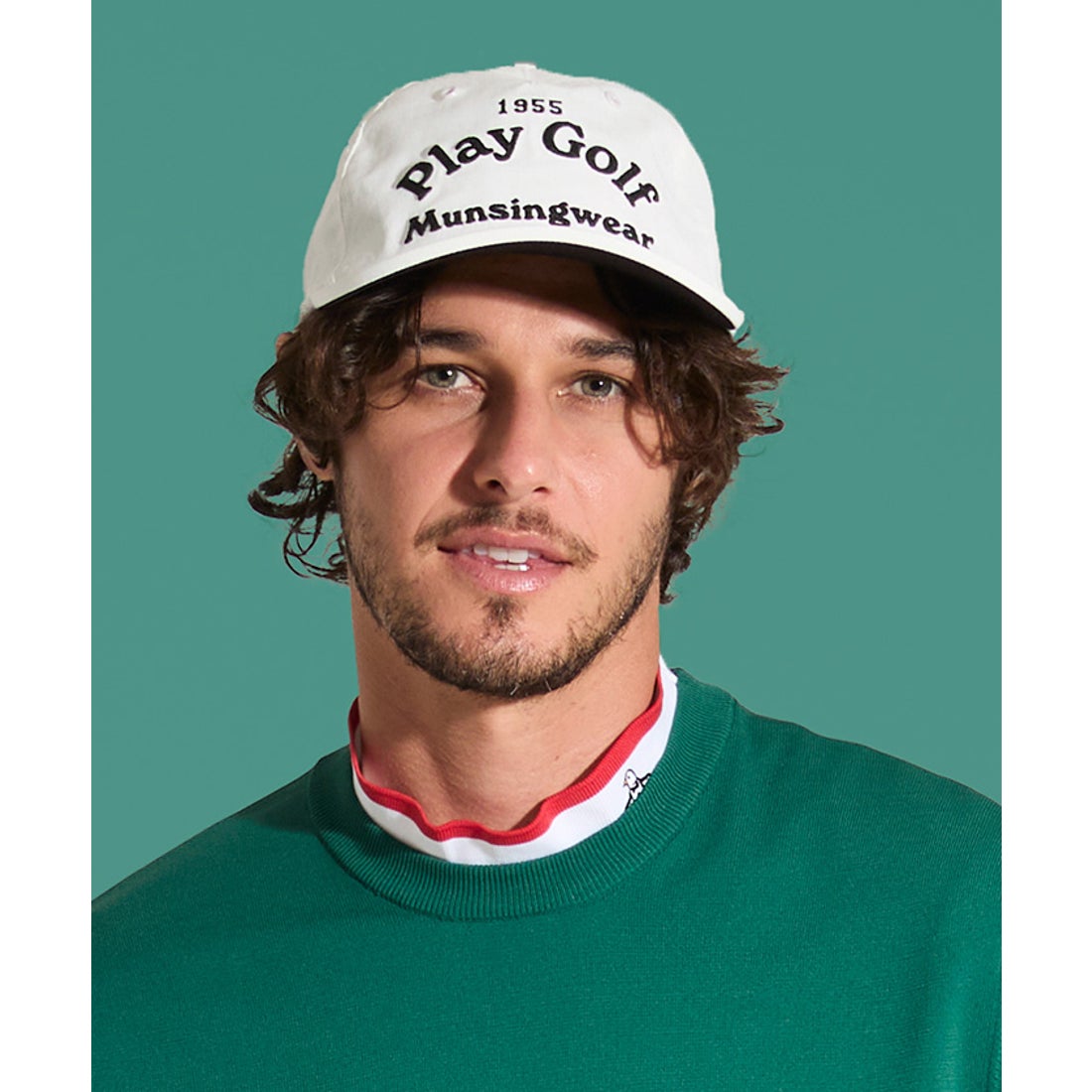 MUNSINGWEAR ロゴプリント 3D刺しゅうキャップ -デサントストア