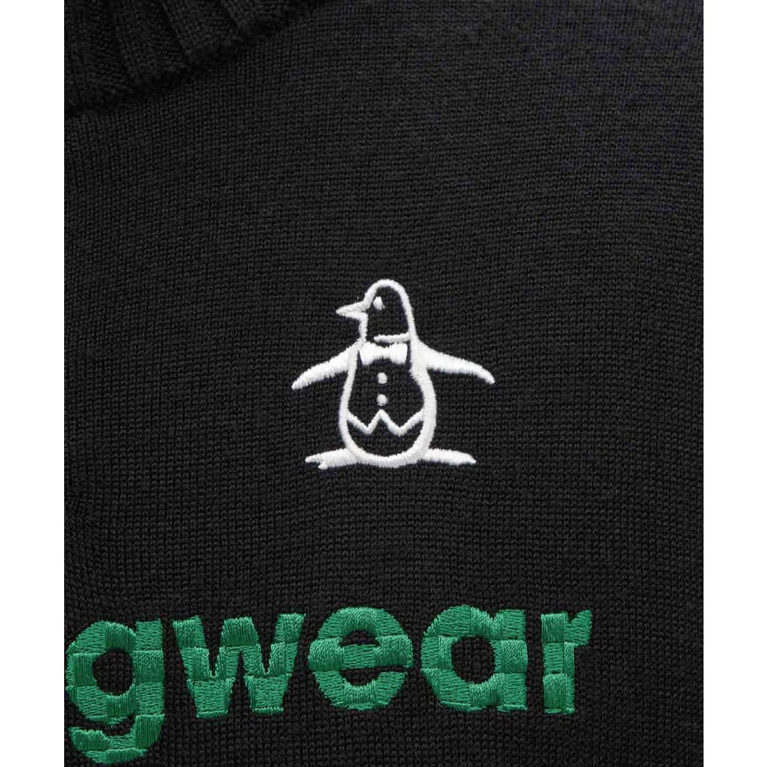 マンシングウェア MUNSINGWEAR 裏付き防風ハーフジップセーター