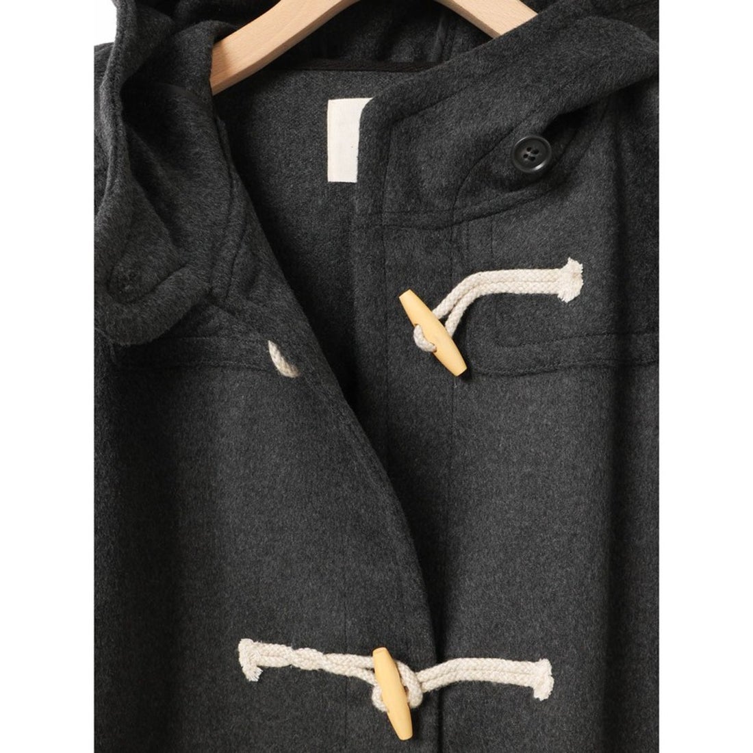 ミディウミ MidiUmi MidiUmi ダッフルコート （チャコールグレー