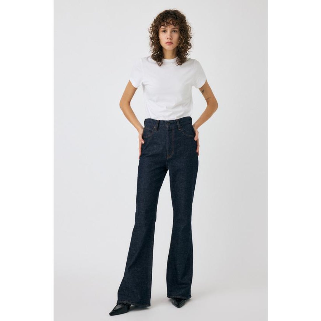 マウジー MOUSSY MVS FLARE （BLU） - ファッション通販 MAGASEEK