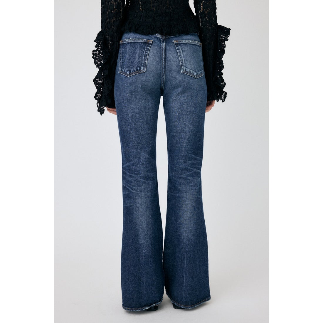 MOUSSY MVS D/BLU FLARE D/BLU3 -ファッション通販 FASHION WALKER