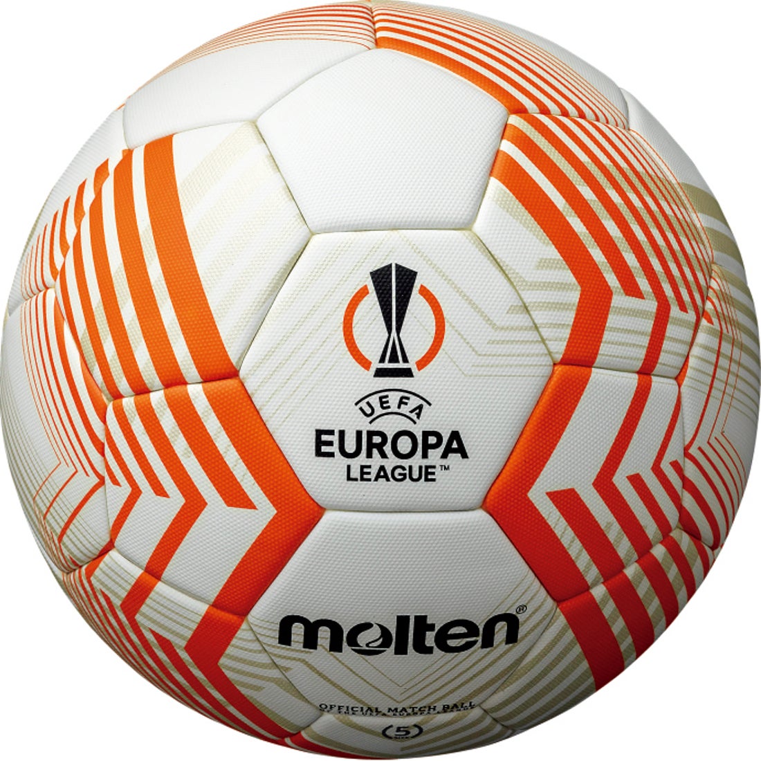 molten モルテン UEFA ヨーロッパリーグ 22/23 試合球 5号球 F5U5000