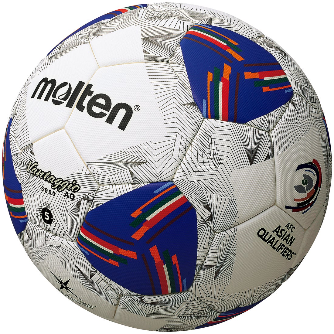 molten モルテン ヴァンタッジオAQ5000 5号球(ホワイト×ブルー