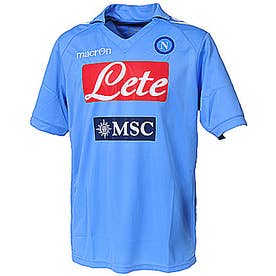macron ナポリ 11/12 ユニフォーム ホーム 半袖 58041420 ブルー 代表