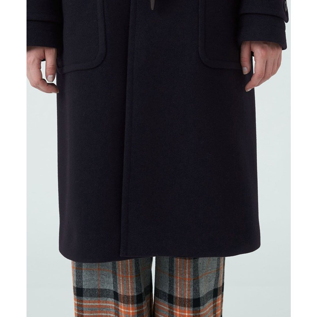 マカフィー MACPHEE ウールメルトン ダッフルコート （11 ホワイト