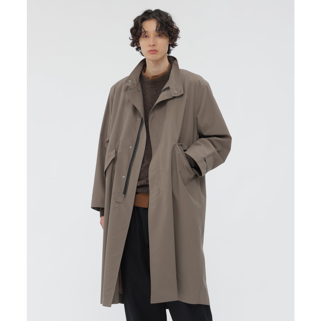 マーガレット・ハウエル MARGARET HOWELL SHOWERPROOF WOOL （KHAKI