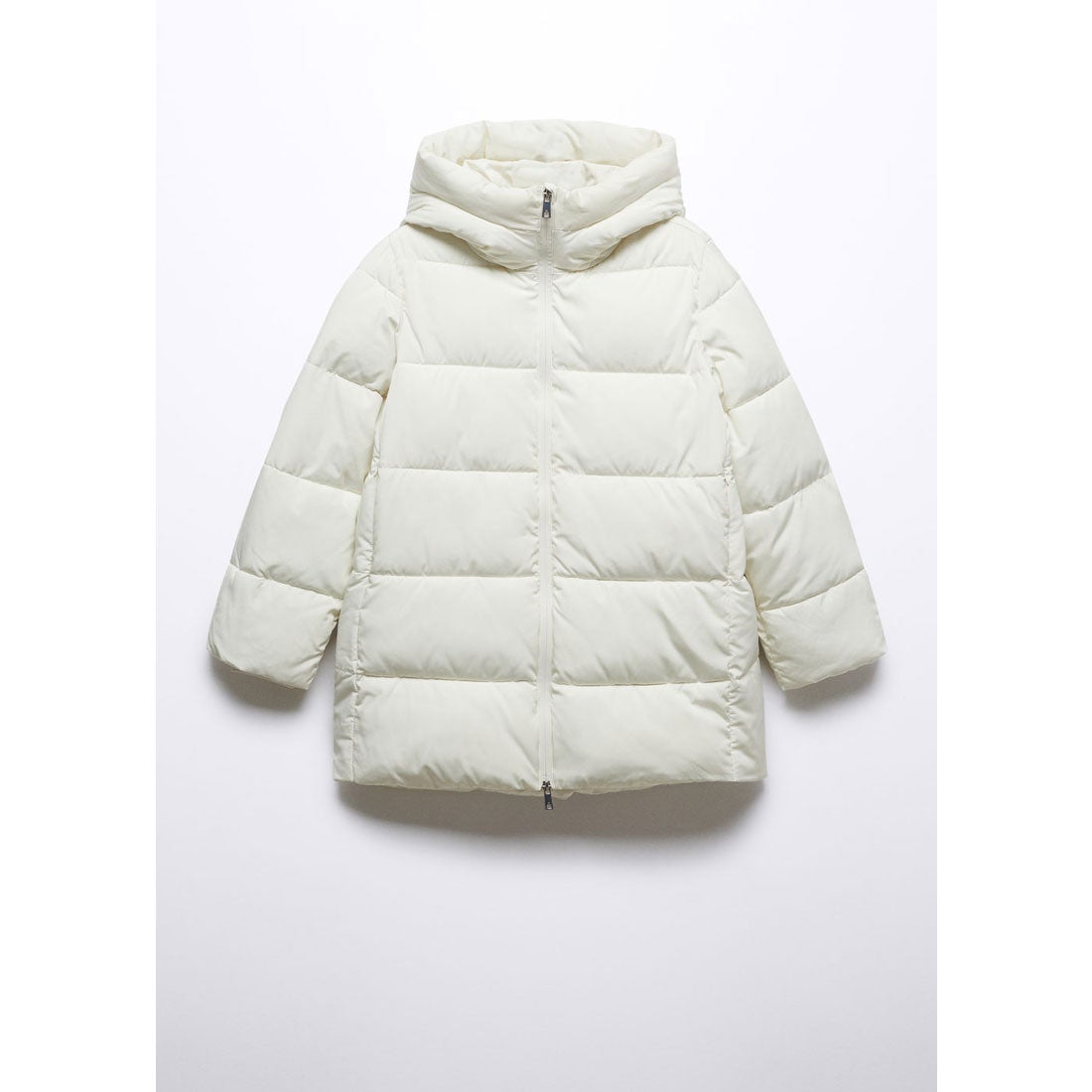 フェイクダウンジャケット .-- TOKYO （ナチュラルホワイト） -MANGO