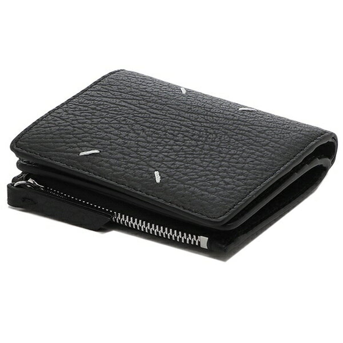 メゾン マルジェラ MAISON MARGIELA 二つ折り財布 ミニ財布 ブラック