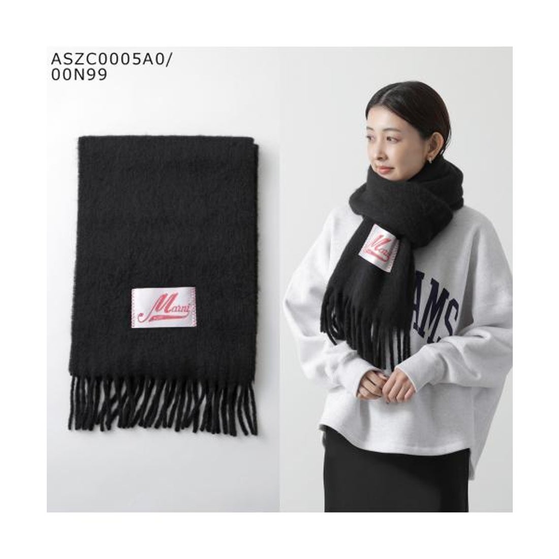 マルニ MARNI MARNI マフラー SCMC0059Y0 UTW918 ストール （00B47