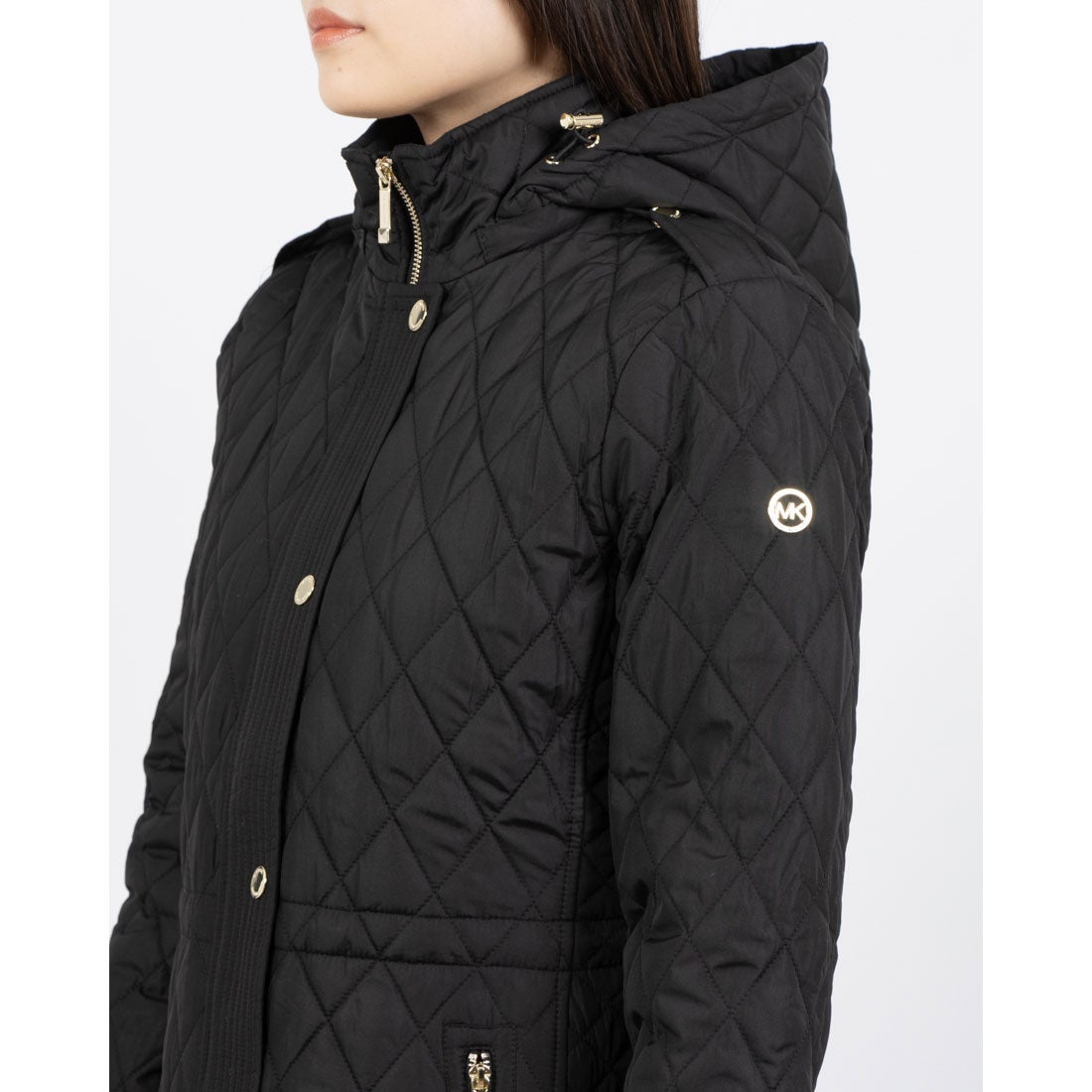 MICHAEL KORS マイケルコース QUILTED HOODED JACKET キルティング