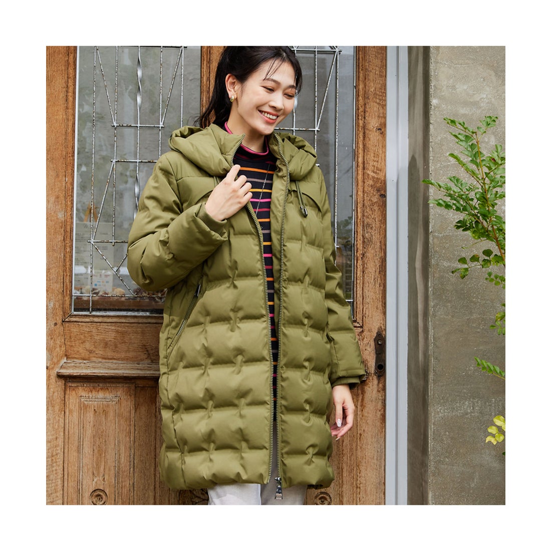 ミゼール missel ［一部店舗・EC限定］シームレスロングダウンコート