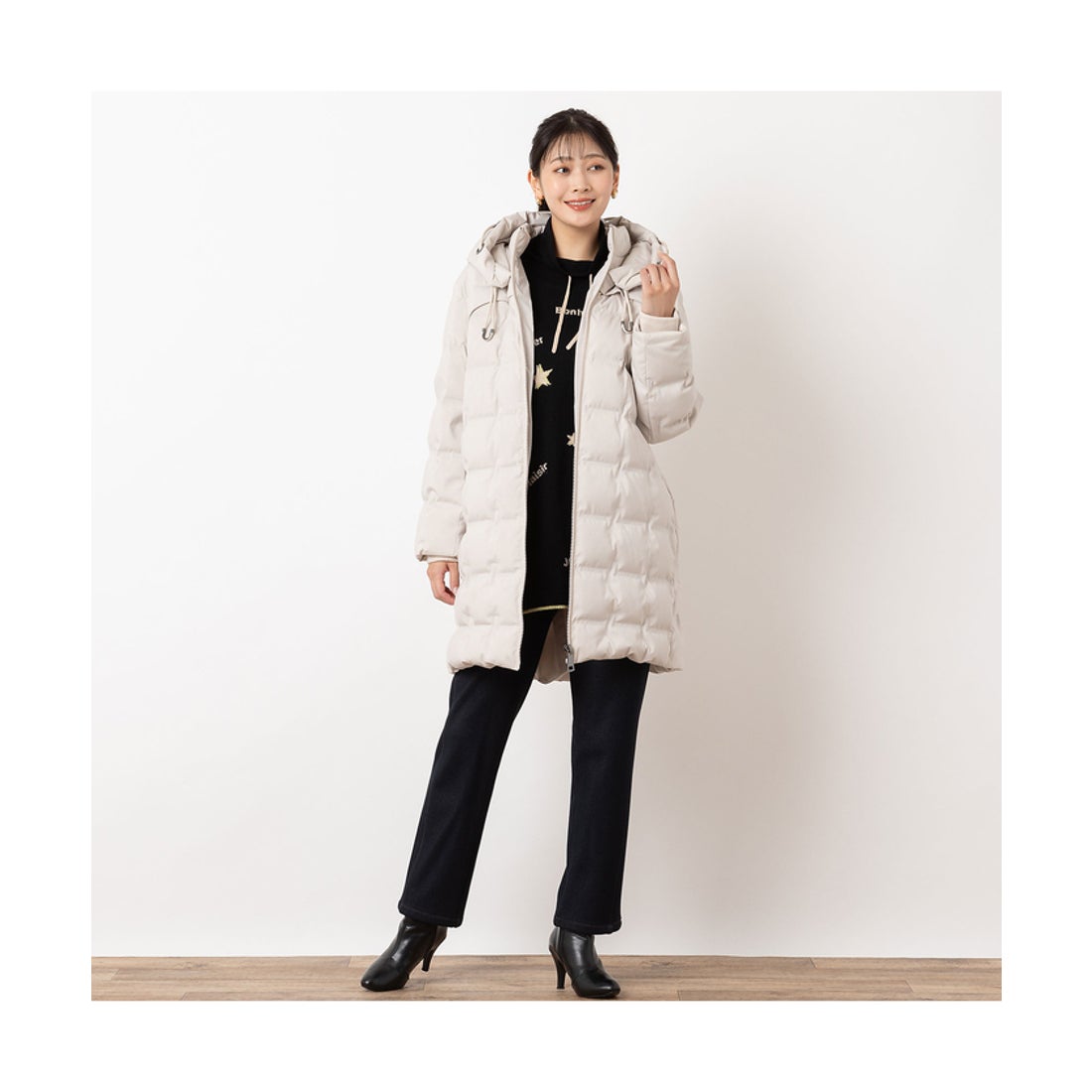 ミゼール missel ［一部店舗・EC限定］シームレスロングダウンコート