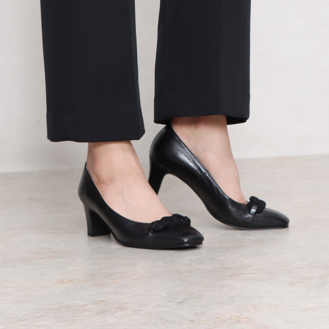 ミハマ MIHAMA パンプス （黒） -靴＆ファッション通販 ロコンド〜自宅