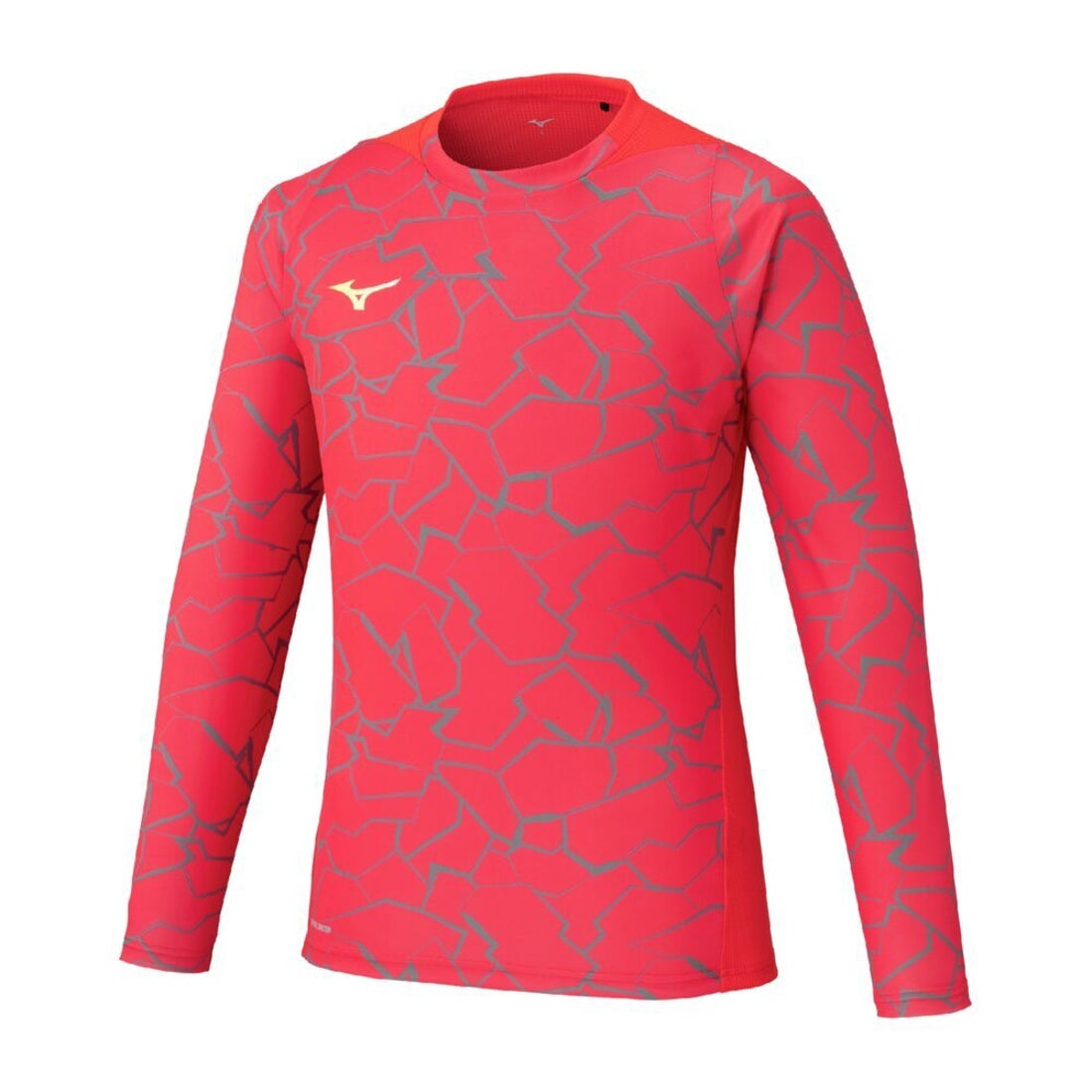 MIZUNO ミズノ PRO フィールドシャツ 長袖(レッド) P2MAC04463