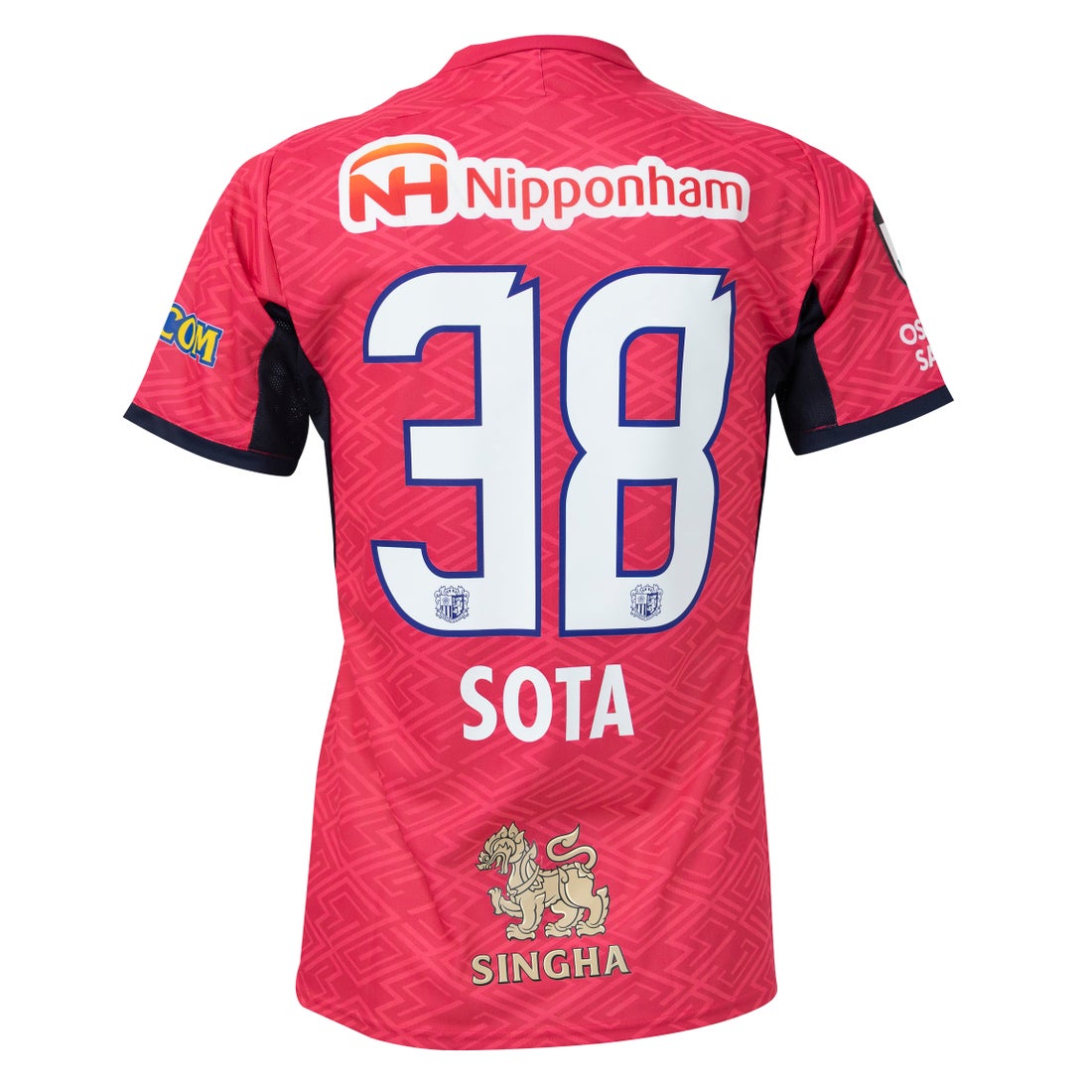 MIZUNO セレッソ大阪 2025 ユニフォーム ホーム 半袖 レプリカ #38