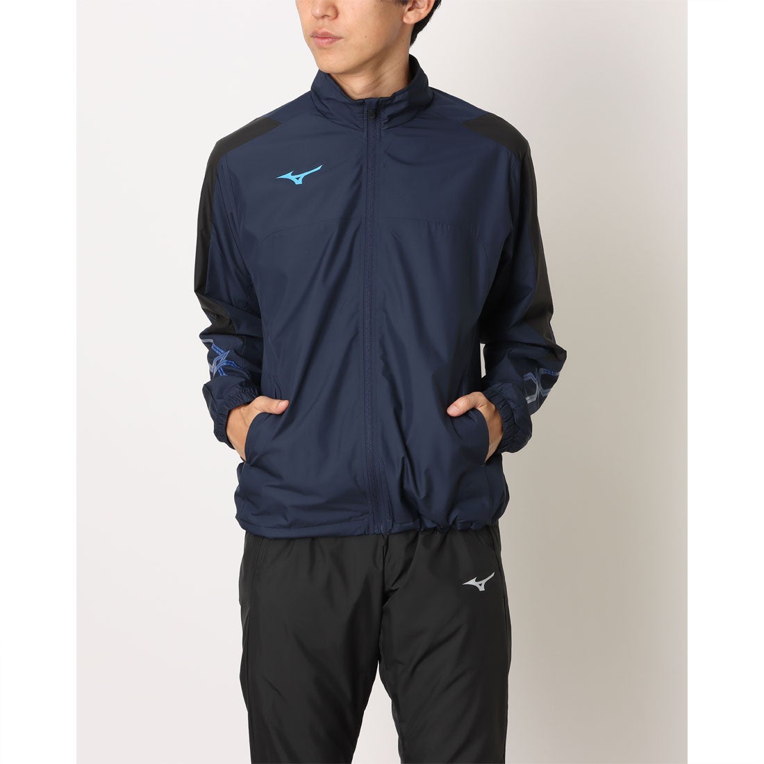 ミズノ MIZUNO メンズ ウインドジャケット MCライン ブレスサーモ