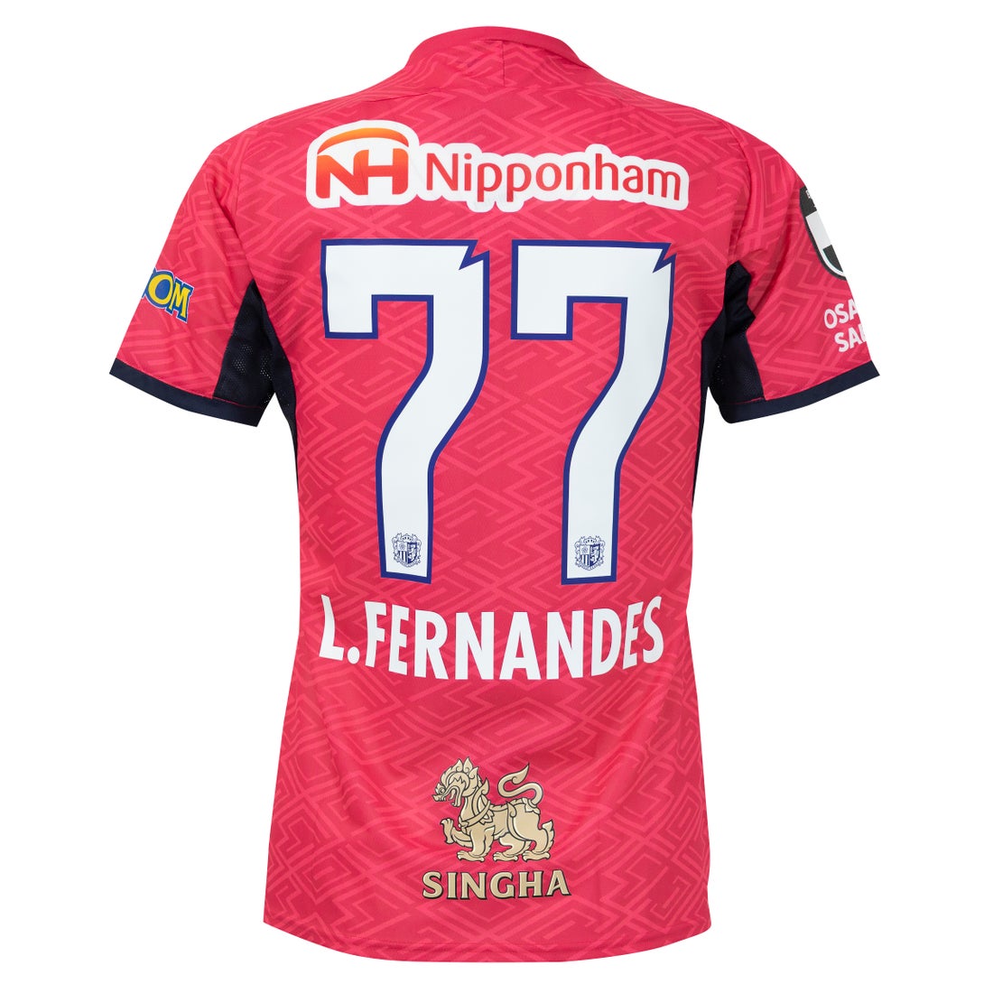 MIZUNO セレッソ大阪 2025 ユニフォーム ホーム 半袖 レプリカ #77