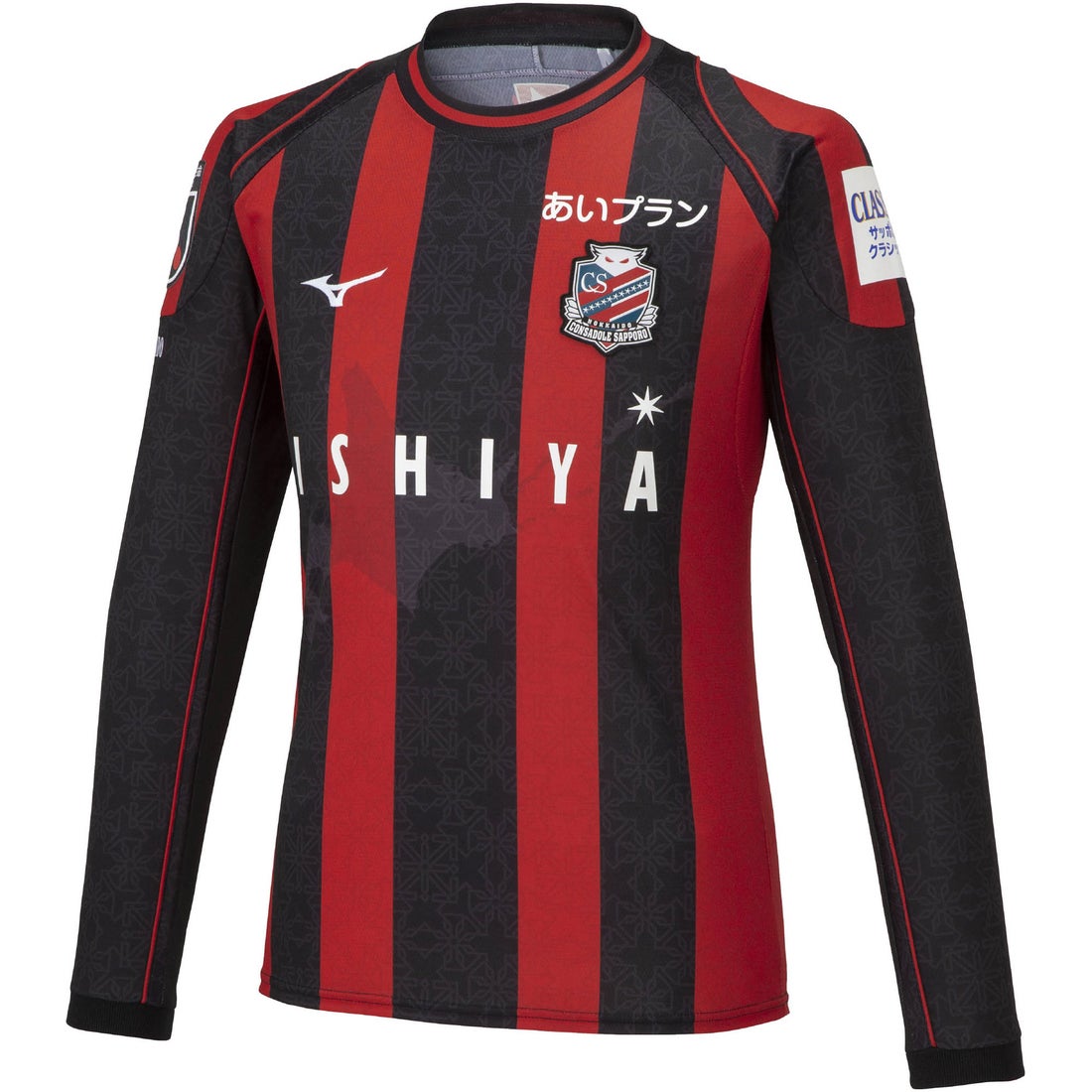 MIZUNO 北海道コンサドーレ札幌 2023 ユニフォーム ホーム 長袖